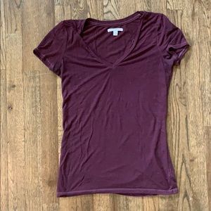 American Eagle V- Neck T Shirt